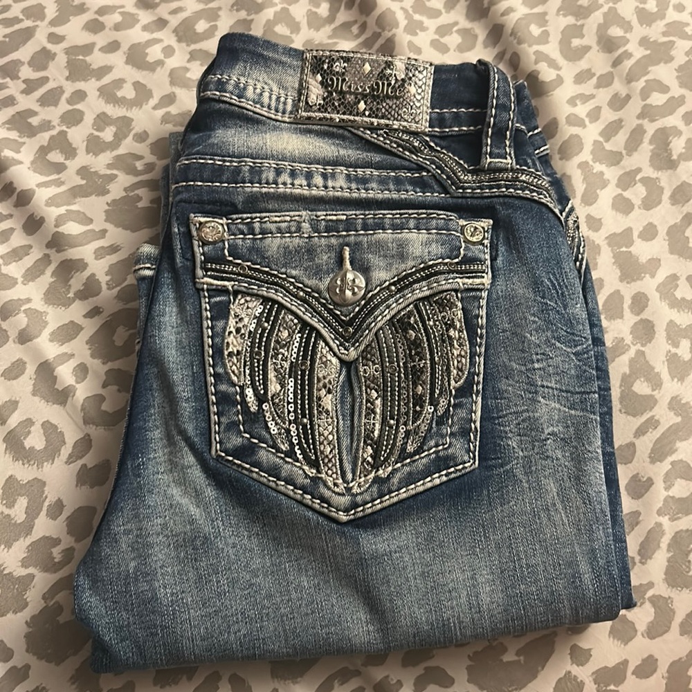 Miss Me light wash jeans